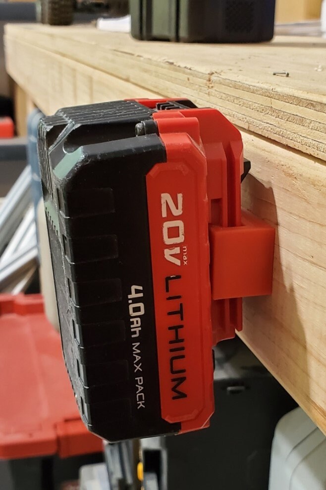 Supporto Batteria Porta Utensili 20V 6Ah Li-Ion Per Porter - Spedizione Gratuita