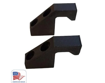 2 PACK OF Workshop Tool Wall Mounting Bracket for Level, Square, Etc for Trailers Garage Workshop