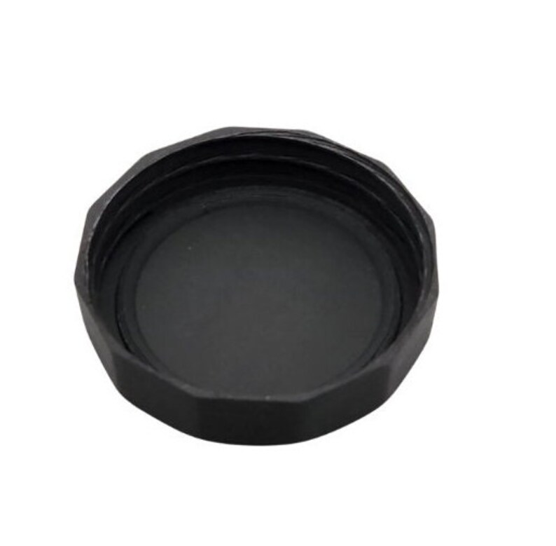 Mason Ball Jar Lid Replacement BLACK Plastic Cap |Regular Mouth 16oz & 32oz Quart/1L | Quantity Discount |Custom Label Option| HANDWASH ONLY image 5