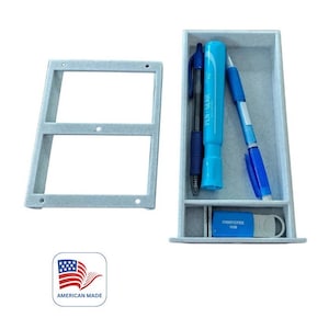 Add A Drawer - Under Desk Drawer Mounting for Pens, USB, Micro SD
