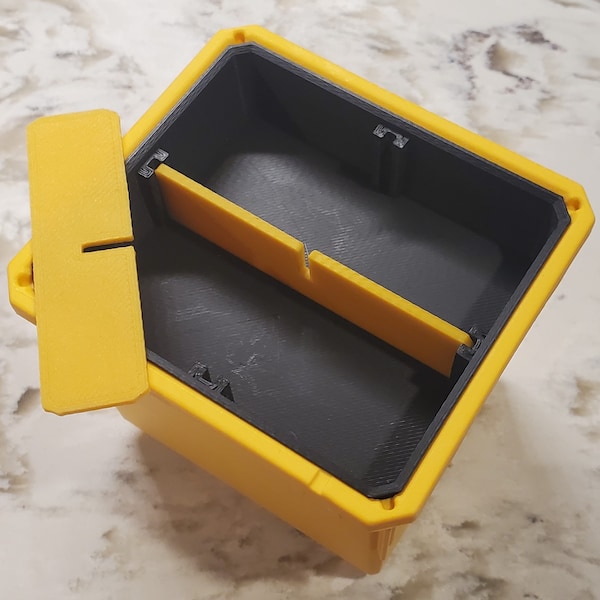 DEWALT ToughSystem 2.0 organizer tray nesting bin insert with removable cross divider