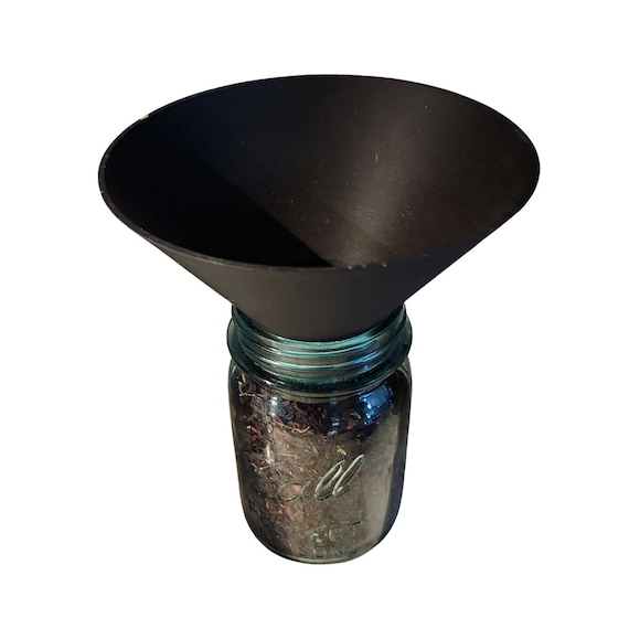 Food Funnel for Mess-Free Filling Pouring in Mason & Ball jars -HANDWASH ONLY