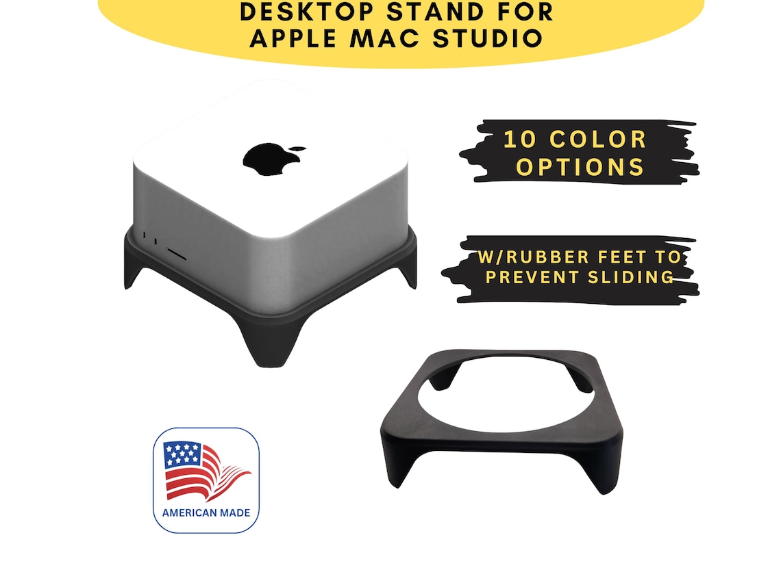 Apple Mac Studio Desk Top Stand Base