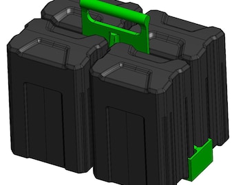 Greenworks 60v  Battery Holder CADDY - HOLDS 4 Batteries