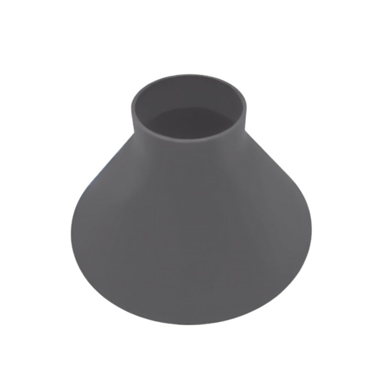 Puede incluir: Un jarr&oacute;n de cer&aacute;mica gris con una base ancha y redondeada y una abertura estrecha. El jarr&oacute;n es perfecto para exhibir una sola flor o un peque&ntilde;o ramo.