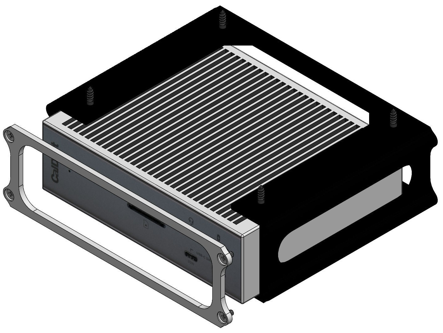Caldigit TS4 Thunderbolt Station Dock Under Desk Mount | Many