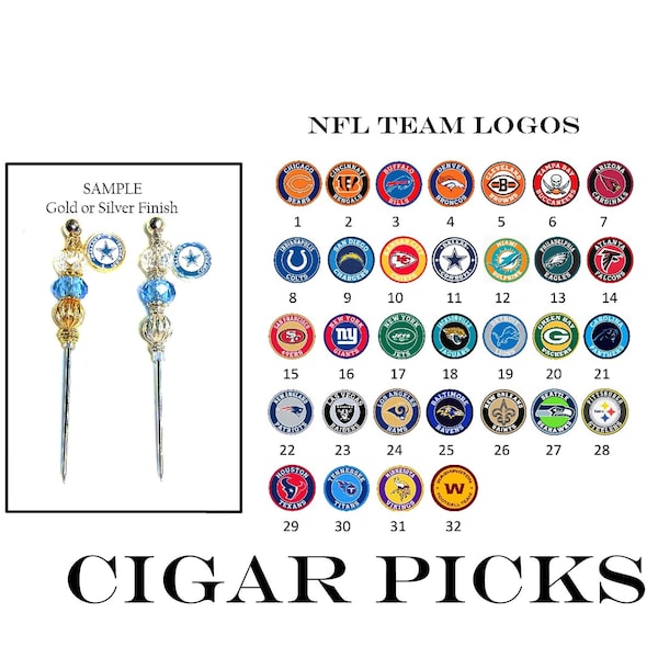 Football Cigar Stick Stainless Steel Cigar Pick Cigar Nubber Sports Fan Gift, Cigar Tool Gifts for Cigars