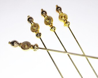 Gold Appetizer Picks: Artisan Martini Cocktail Skewers