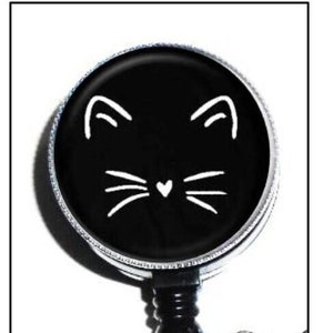 Cat-titude Id Badge Reel- Id Badge Holder - Cat Id Badge Reel - Cute Id - Nurse Id - Retractable Id Badge Reels -  Swapple Toppers