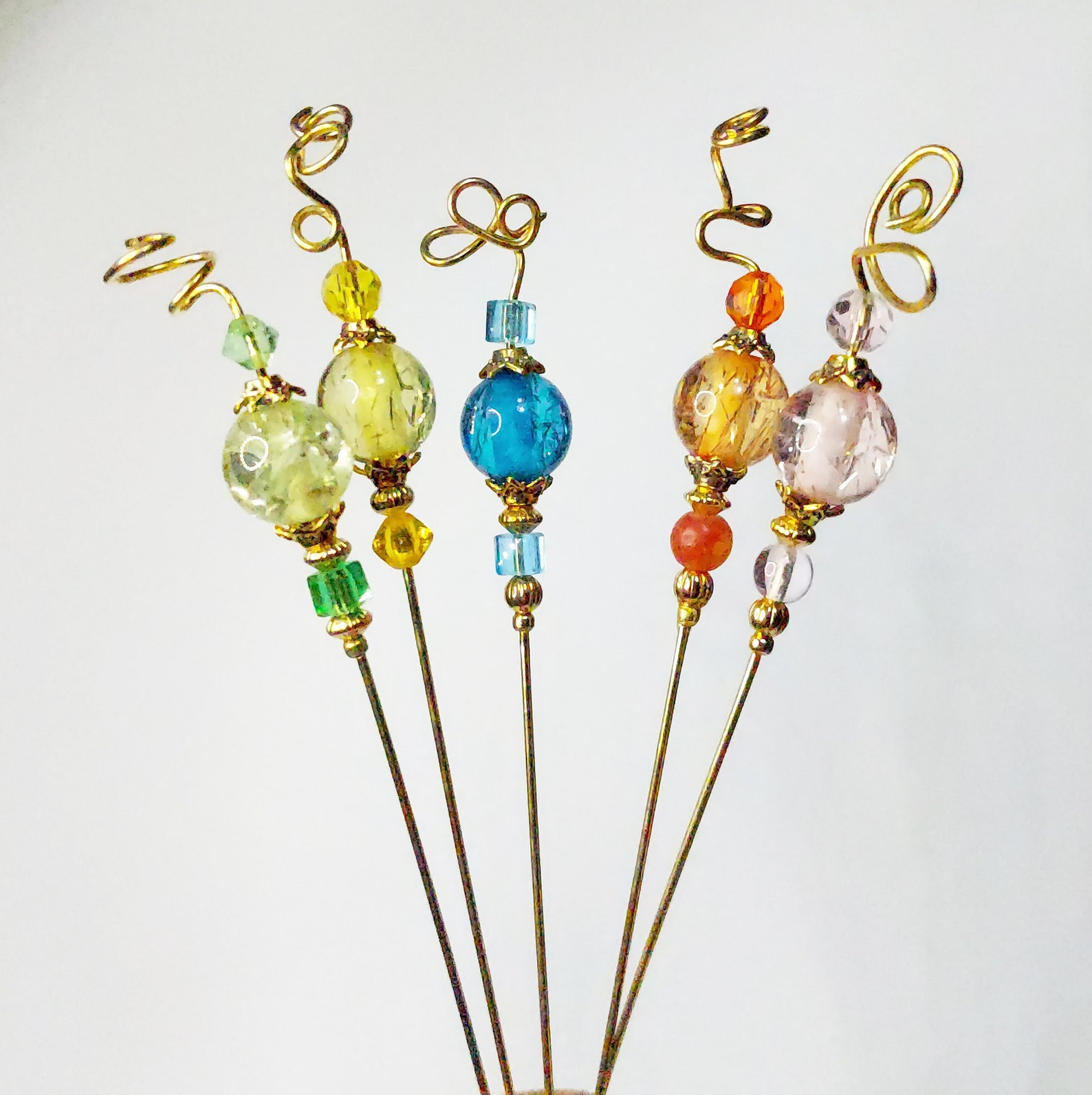 Colorful Sparkle Beaded Cake Tester Bakers Tool Etsy