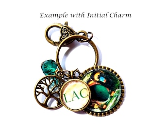 Wizards World Key Chain or Bag Charm, Fan of Wizards Gifts