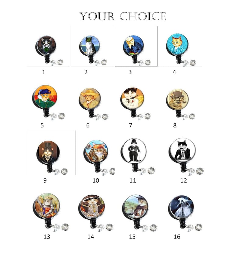 Pick 6 Badge TOPPERS Set of 6 Interchangeable Badge Toppers