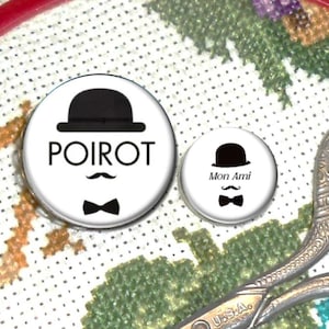 Hercule Poirot Needle Minder: British Mystery Gift