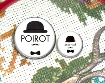 Hercule Poirot Needle Minder: British Mystery Gift