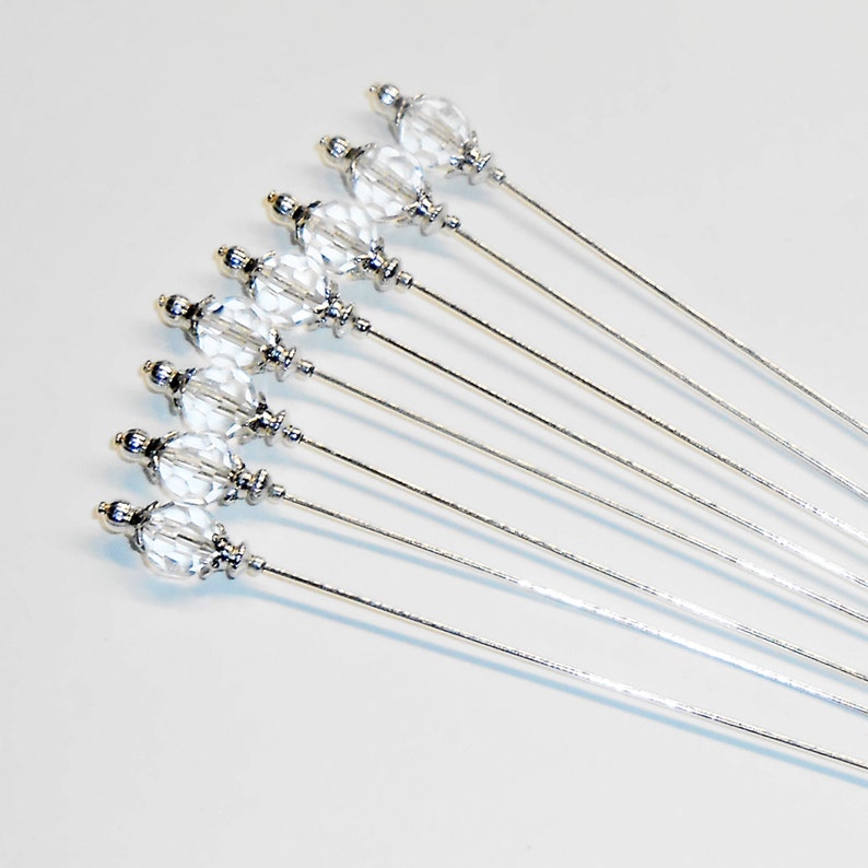 Crystal Cocktail Picks Beaded Martini Picks Olive Picks Etsy