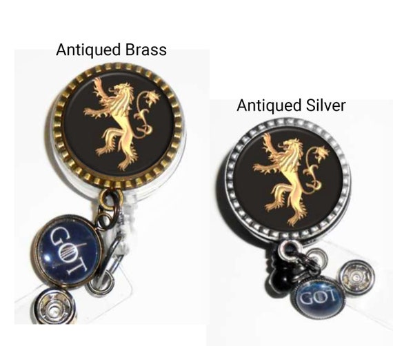 Boston Terrier Dog Breed Retractable Reel Chrome Badge ID Card Holder Clip