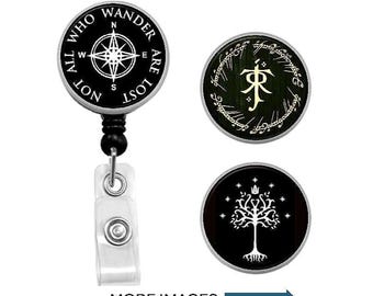 The Shire ID Badge Reel: Fantasy Interchangeable Topper