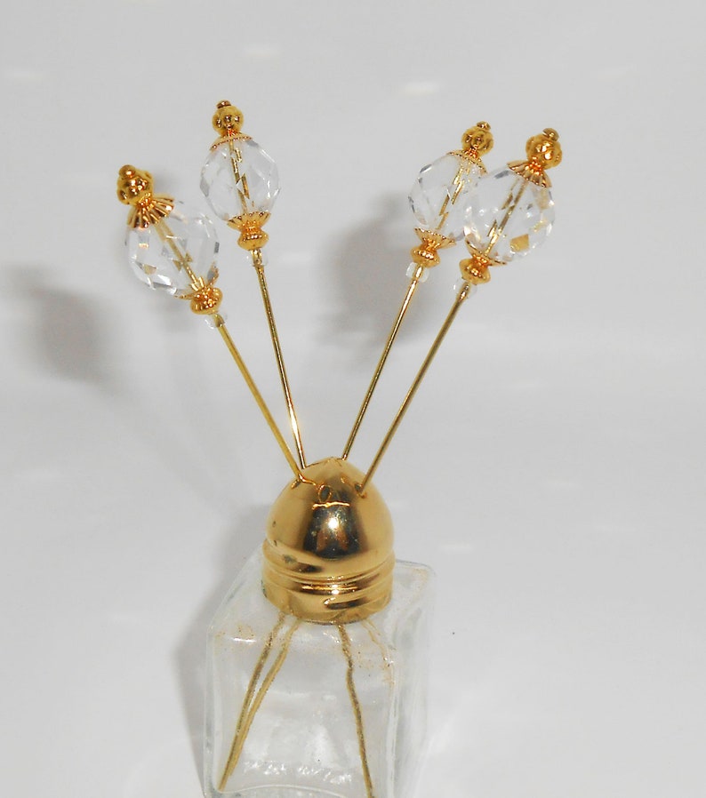 Crystal Cocktail Picks Beaded Martini Picks Cocktail Etsy