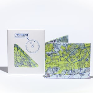 New York City Aviation Sectional Wallet