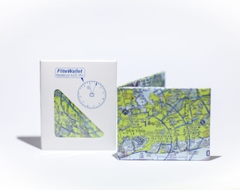 New York City Aviation Sectional Wallet