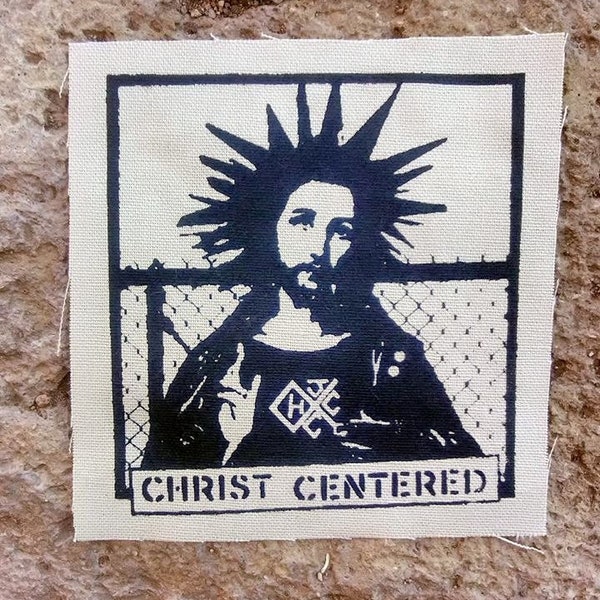 Christ Centered Punk Cloth Patch
