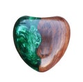 Heart Shape Custom Urn for pet - Wooden mix Resin Cremation Pet Urn for Dogs or Cat - Keepsake Pet Memorial Urn for Ashes product logo