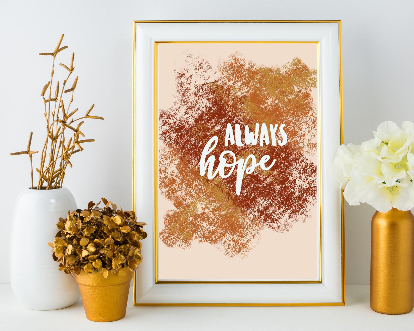 Wall Art DIGITAL DOWNLOAD always Hope 8x10 Printable Etsy UK