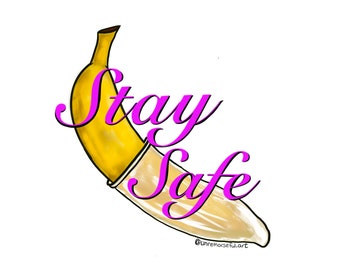 Stay Safe Sticker