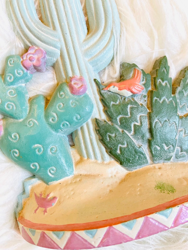 Southwestern Cactus Decor Vintage Midwest Importers Southwestern Cactus Desert Bookend Cactus Door Stop