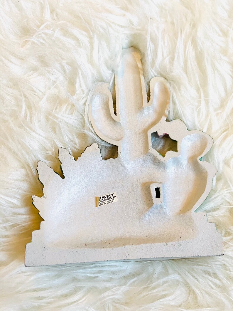 Southwestern Cactus Decor Vintage Midwest Importers Southwestern Cactus Desert Bookend Cactus Door Stop