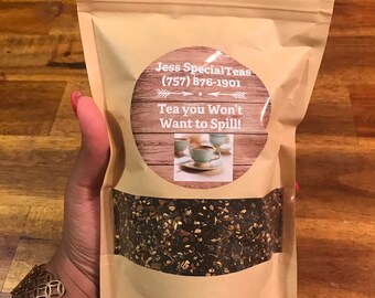 SpecialTeas made for you, by me. Custom flavors available!