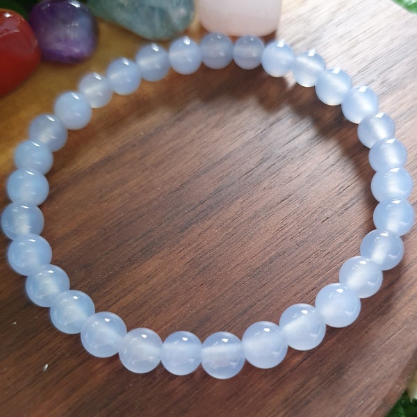 Energy Bracelet - Blue Chalcedony main image 1