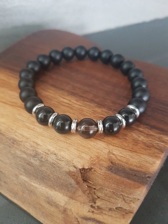 Black Tourmaline And Obsidian Together Black Tourmaline And Obsidian Together