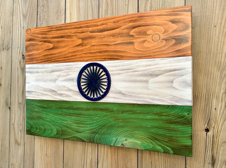 3D Wooden India Flag Official Ratio Delhi Mumbai Chennai Kolkata and ...