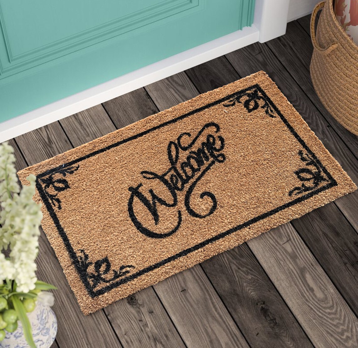 Doormat Outdoor Door Mat Indoor Doormat Etsy