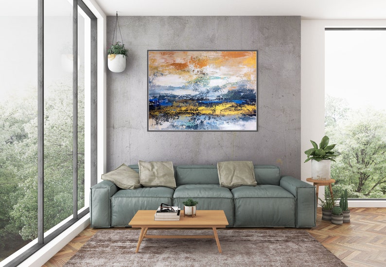 Original Painting Large Wall Art Abstract Painting Canvas Etsy UK