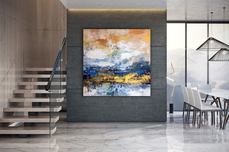 Original Painting Large Wall Art Abstract Painting Canvas Etsy UK