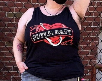 Butch Bait Screenprint Tank Top Shirt
