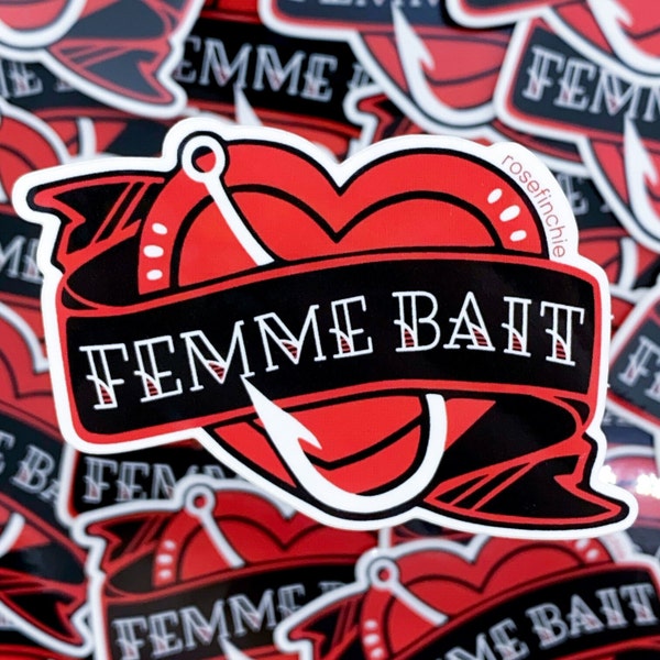 Femme Bait - 3” Glossy Vinyl Sticker