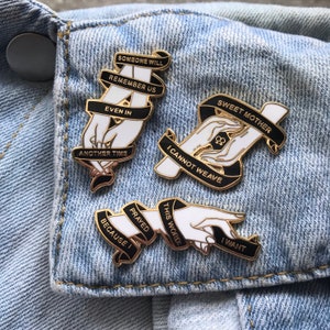 サッポーの手：レズビアンのエナメルピンコレクション