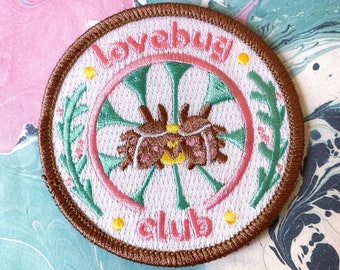Languages of Love Lovebug Club 3” Embroidered Patch