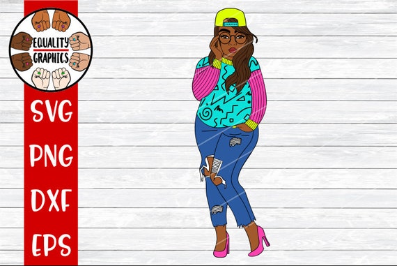 Download 80s Neon Themed Girl Svg Dxf Eps Cutting File Cricut Designs Etsy