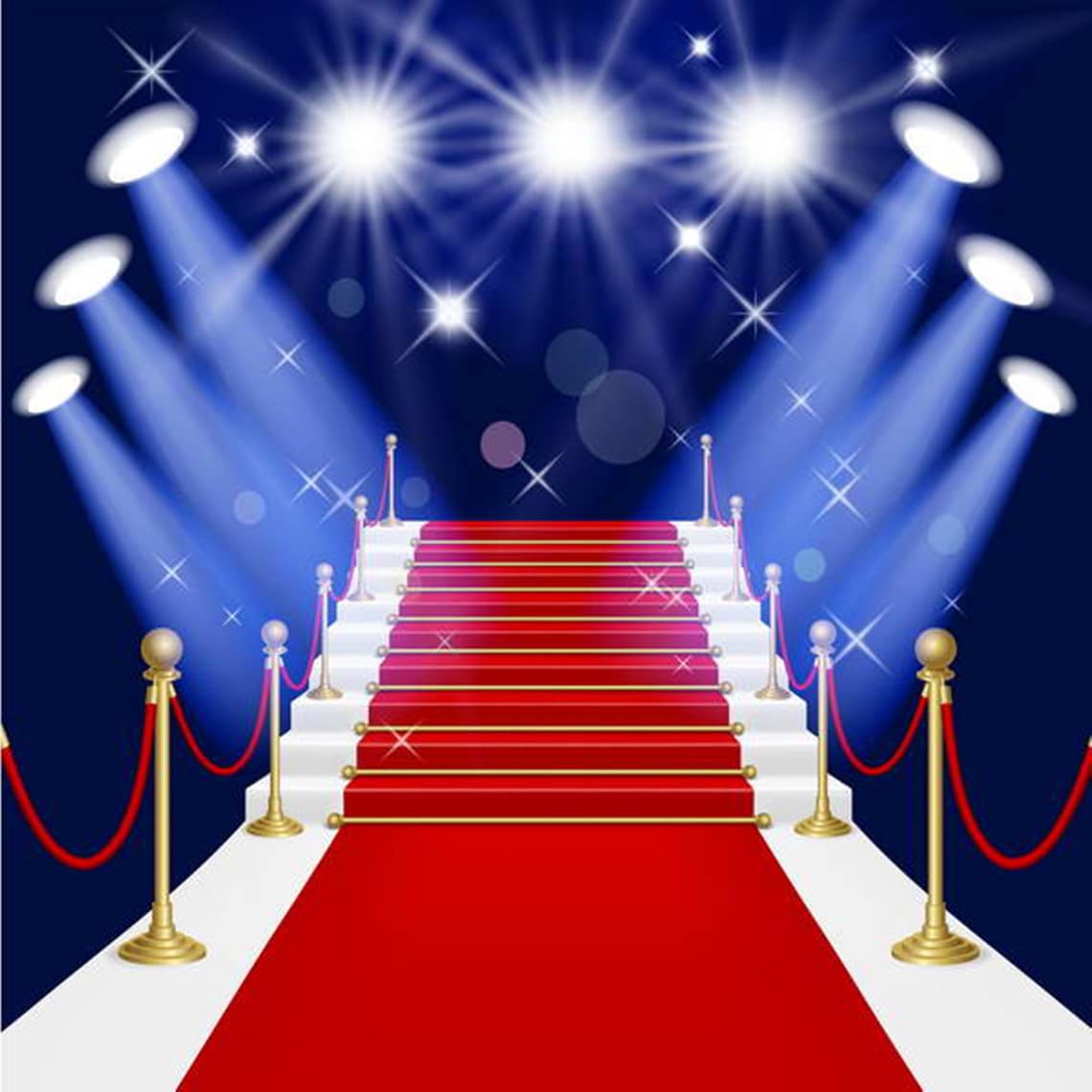Red Carpet Aisle Viny Photography Background Photo Backdrop Etsy