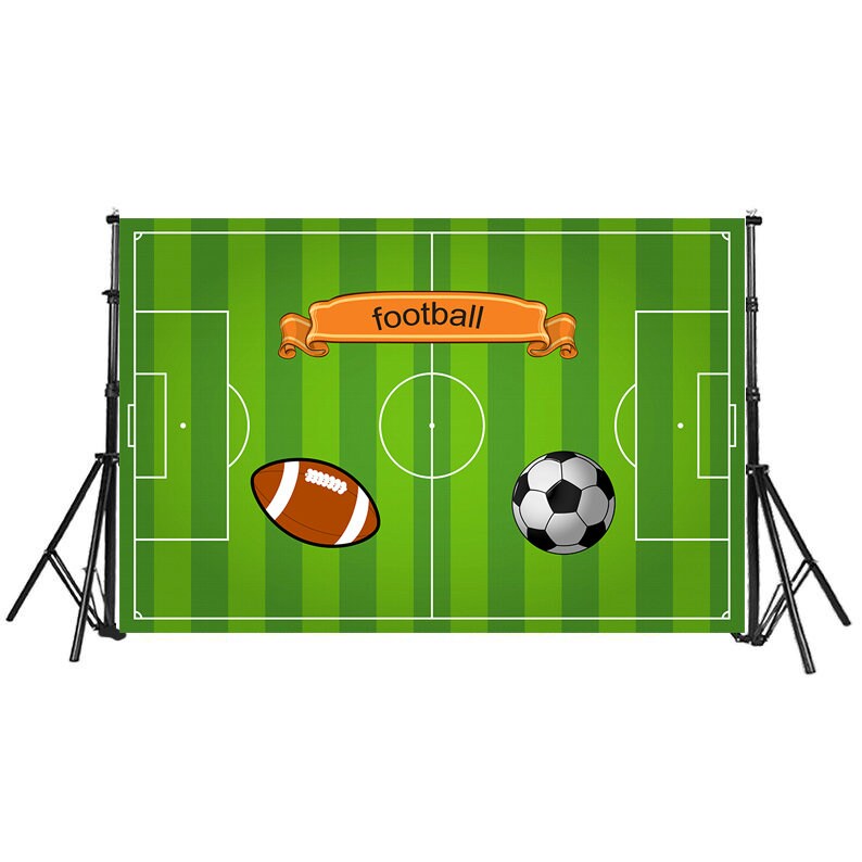 Soccer Football Field Backdrop for Photography Backdrops Sport Etsy
