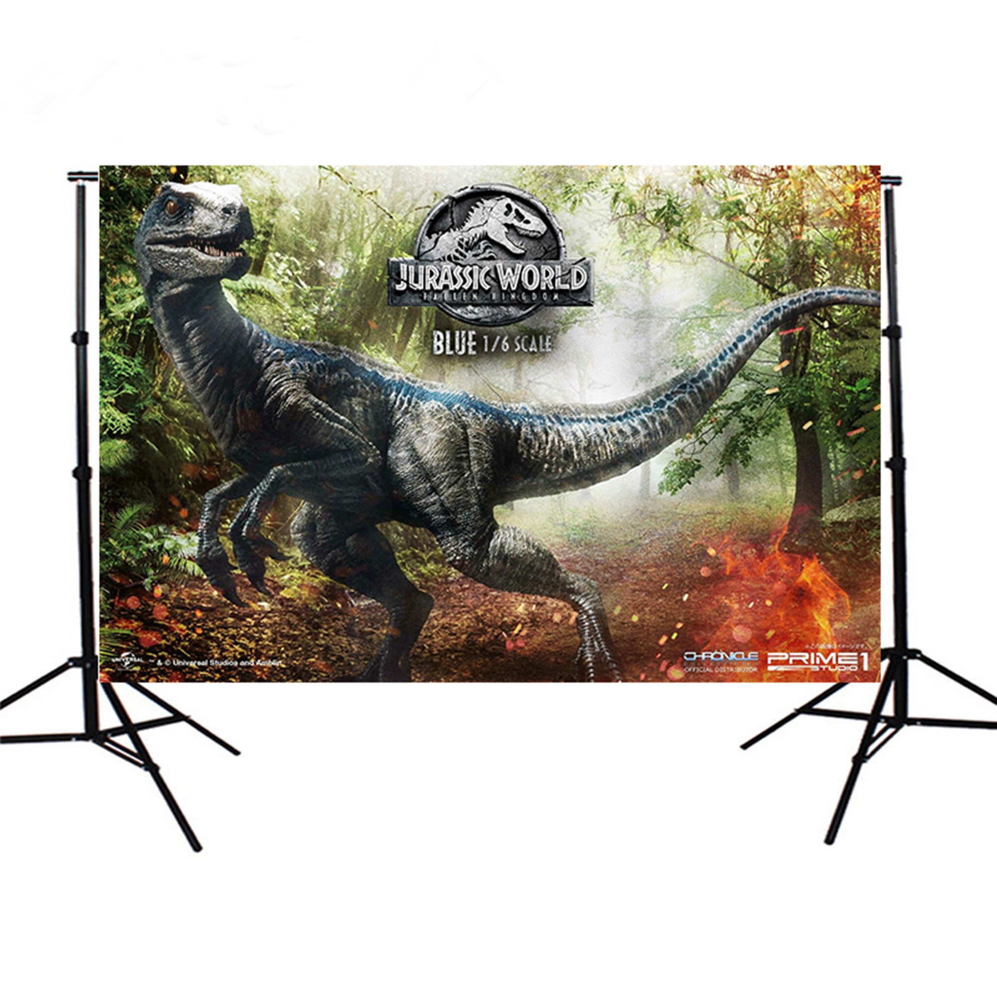 Vinyl Jurassic World Photography Backdrop Dinosaur Safari Etsy