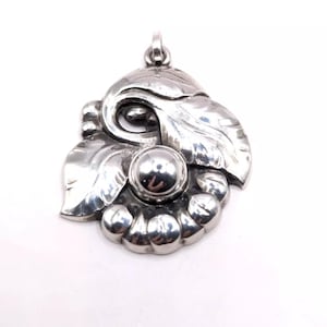 Vintage Georg Jensen Anhänger - London Import Mark 1982 - Sterling Silber