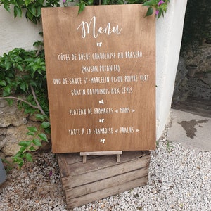 Stickers pour menu de mariage, réception  restaurant ou cérémonie laique .  Lot de stickers personnalisables .