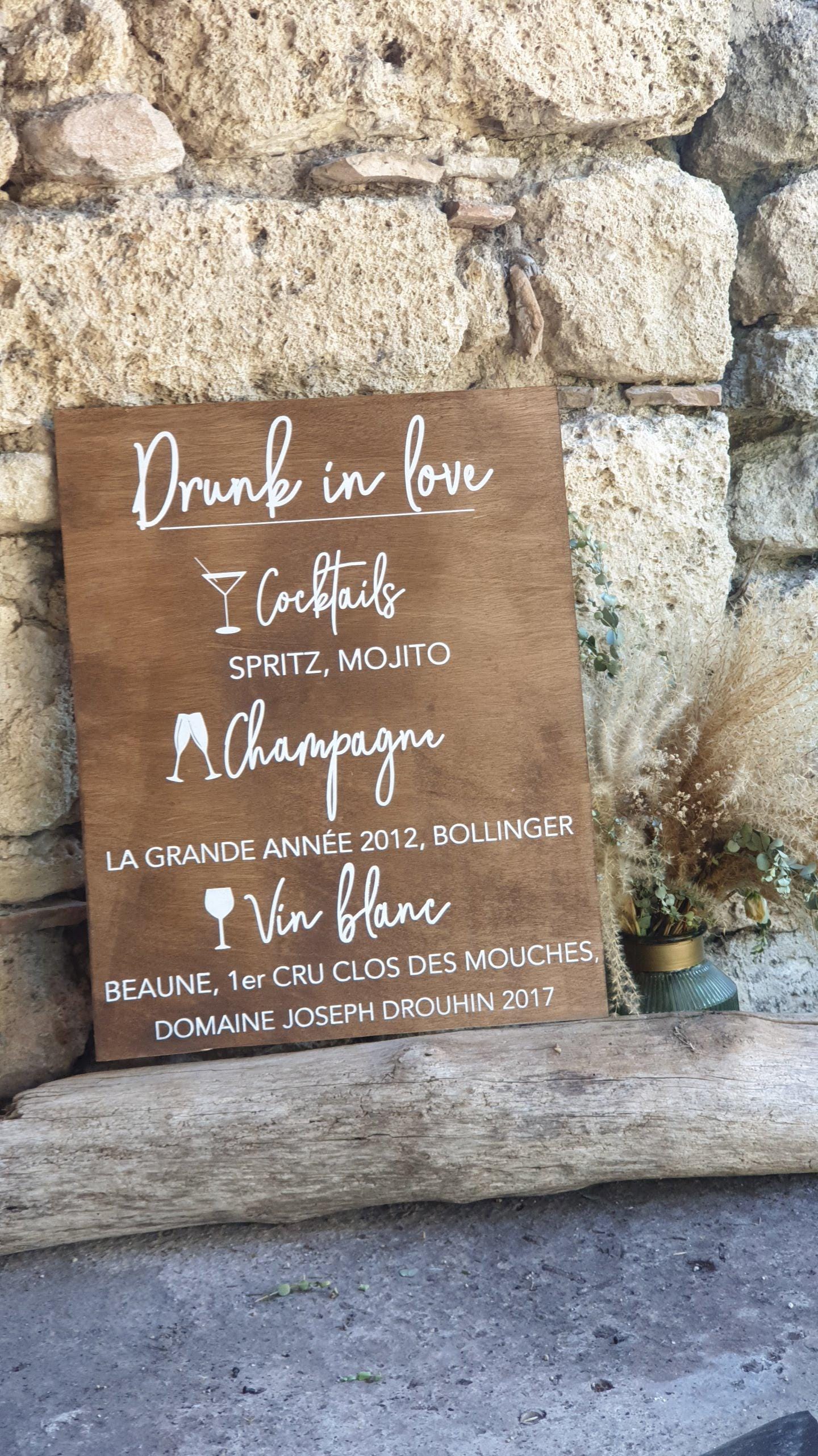 Customizable Stickers for Bar Menus, Cocktails, and Wines. Wedding ...