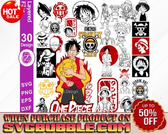 One Piece Silhouette Etsy