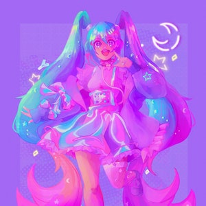 A4 Hatsune Miku Print